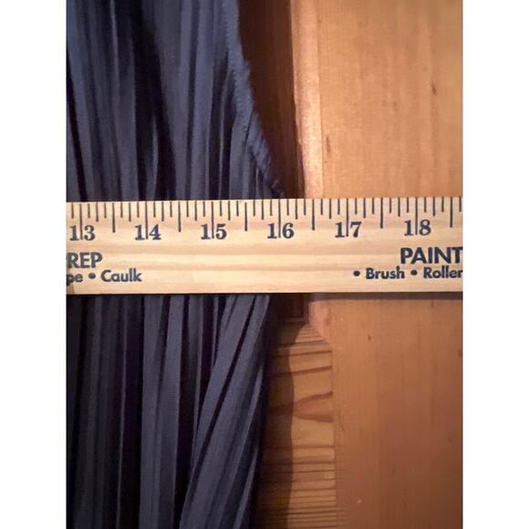 pureJill Elements pleated jumpsuit M slate blue classic - Picture 6 of 10